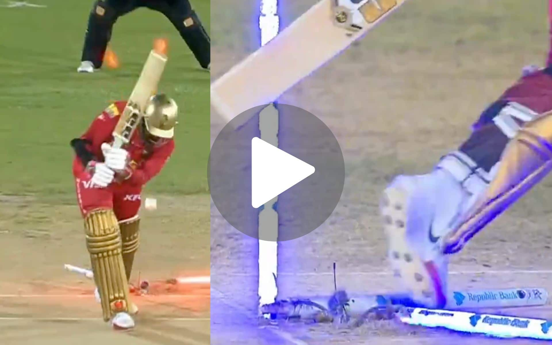 [Watch] Mohammad Amir Cleans Up Sunil Narine With A Snorter In CPL 2024